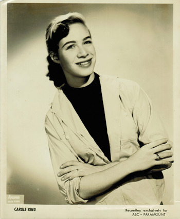 Carole King headshot from the 1960s