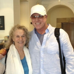 Carole & Russ Kunkel off to work! Brisbane, Australia. Photo by Elissa Kline