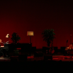 Welcome to her Living Room... temporarily at Radio City Music Hall.  Photo by Elissa Kline