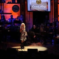 Shelby Lynne performed "So Far Away" & "It's Too Late".  Photo by Elissa Kline