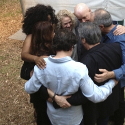 Pre-show Circle, Leeuwin Estate, Margarate River, Australia. Photo by Elissa Kline